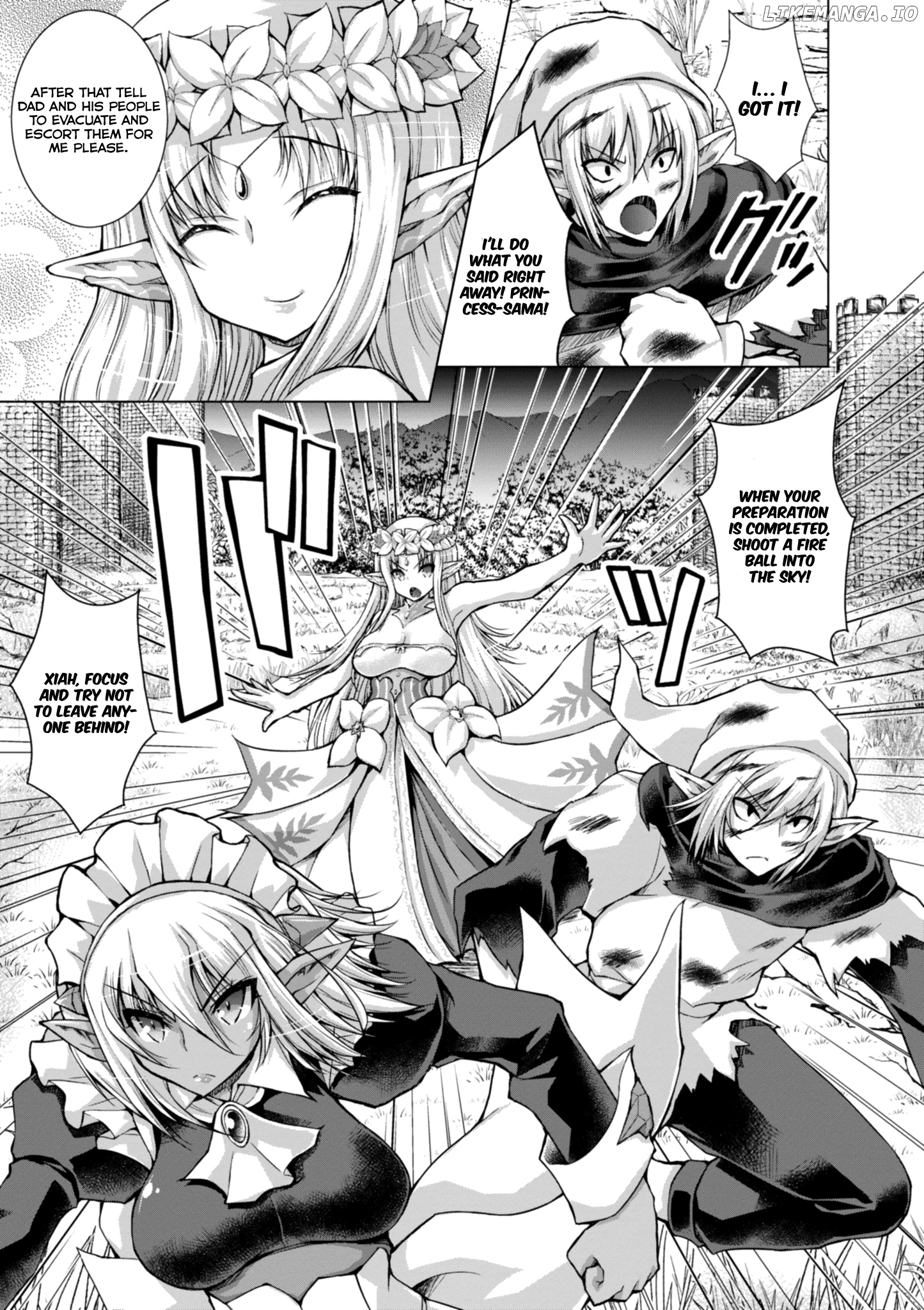 Gunota Ga Mahou Sekai Ni Tensei Shitara, Gendai Heiki De Guntai Harem O Tsukucchaimashita! chapter 37 - page 10