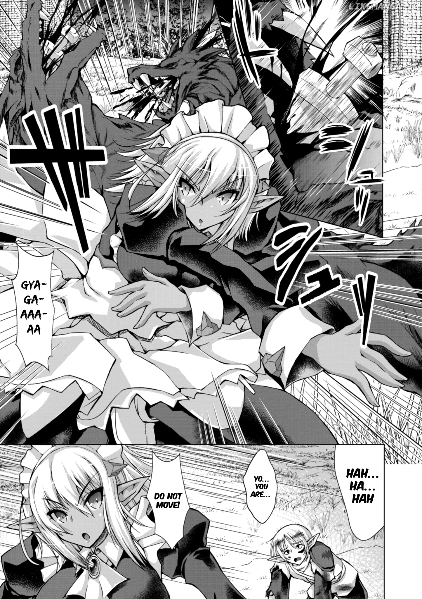 Gunota Ga Mahou Sekai Ni Tensei Shitara, Gendai Heiki De Guntai Harem O Tsukucchaimashita! chapter 37 - page 12