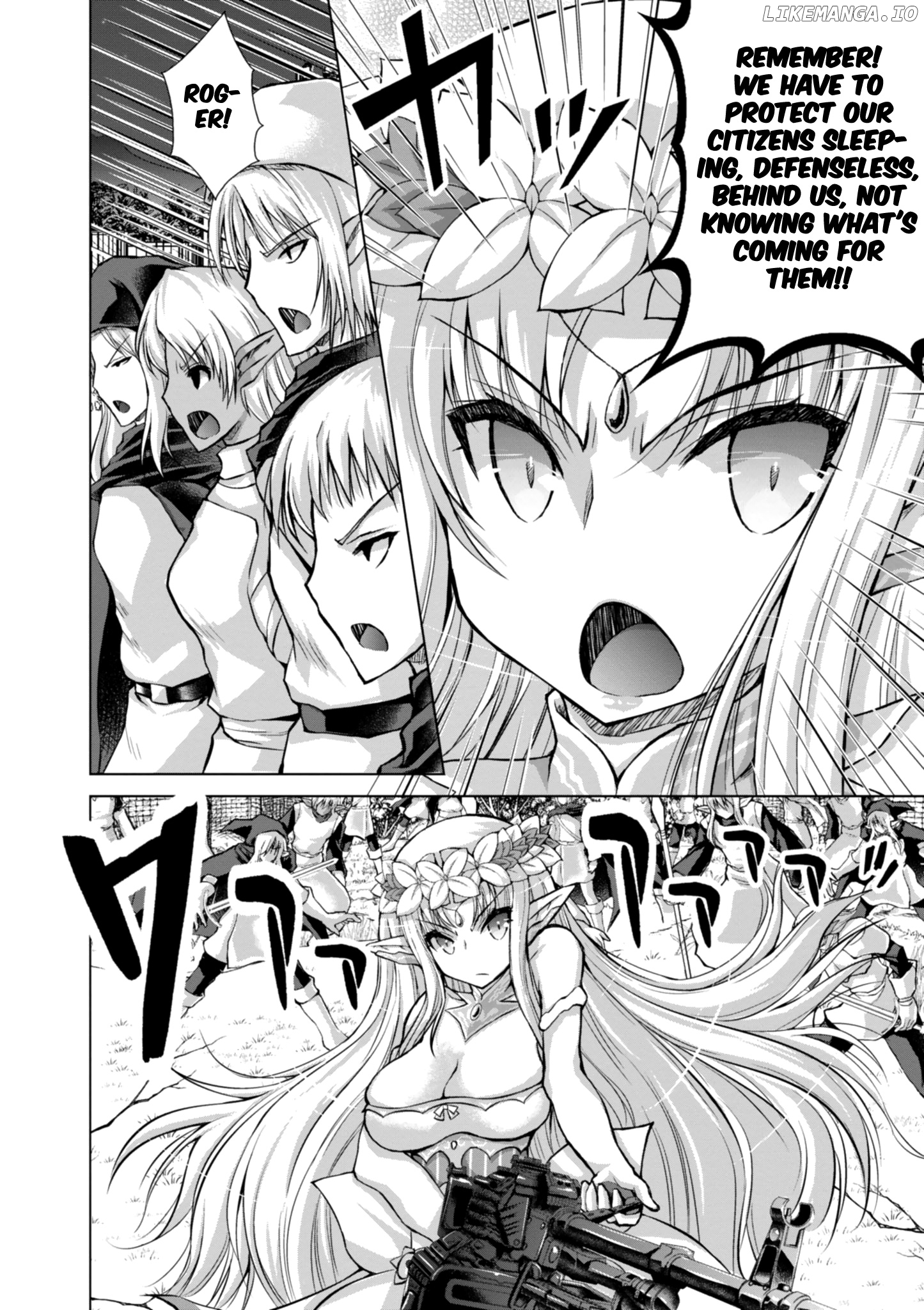 Gunota Ga Mahou Sekai Ni Tensei Shitara, Gendai Heiki De Guntai Harem O Tsukucchaimashita! chapter 37 - page 26