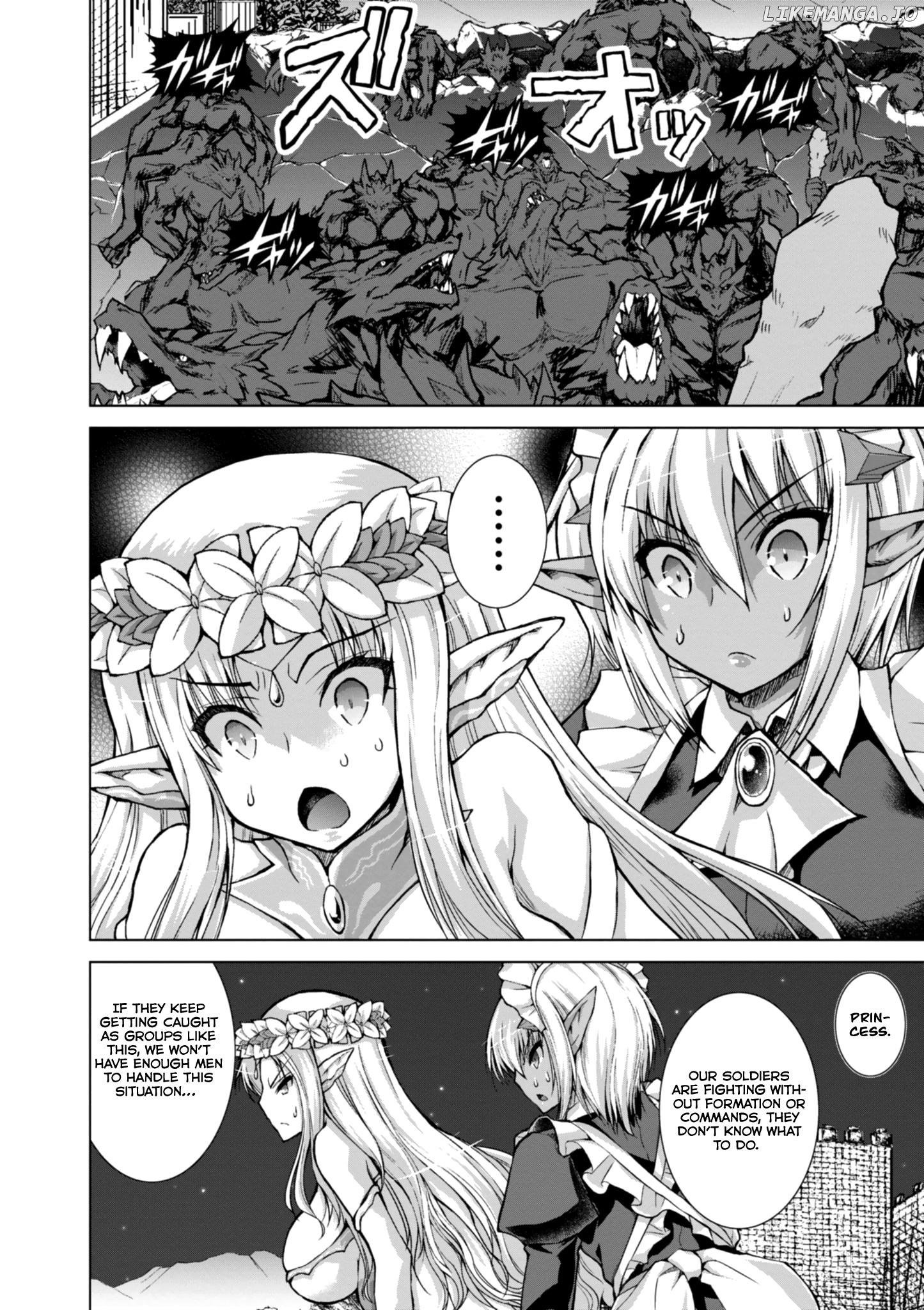 Gunota Ga Mahou Sekai Ni Tensei Shitara, Gendai Heiki De Guntai Harem O Tsukucchaimashita! chapter 37 - page 5