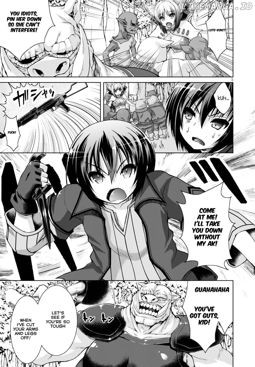 Gunota Ga Mahou Sekai Ni Tensei Shitara, Gendai Heiki De Guntai Harem O Tsukucchaimashita! chapter 9 - page 9