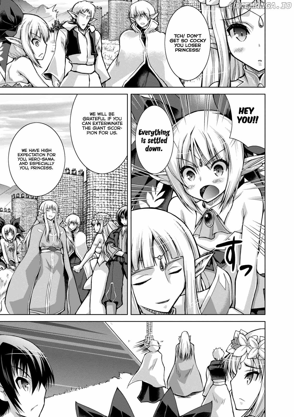 Gunota Ga Mahou Sekai Ni Tensei Shitara, Gendai Heiki De Guntai Harem O Tsukucchaimashita! chapter 29 - page 17