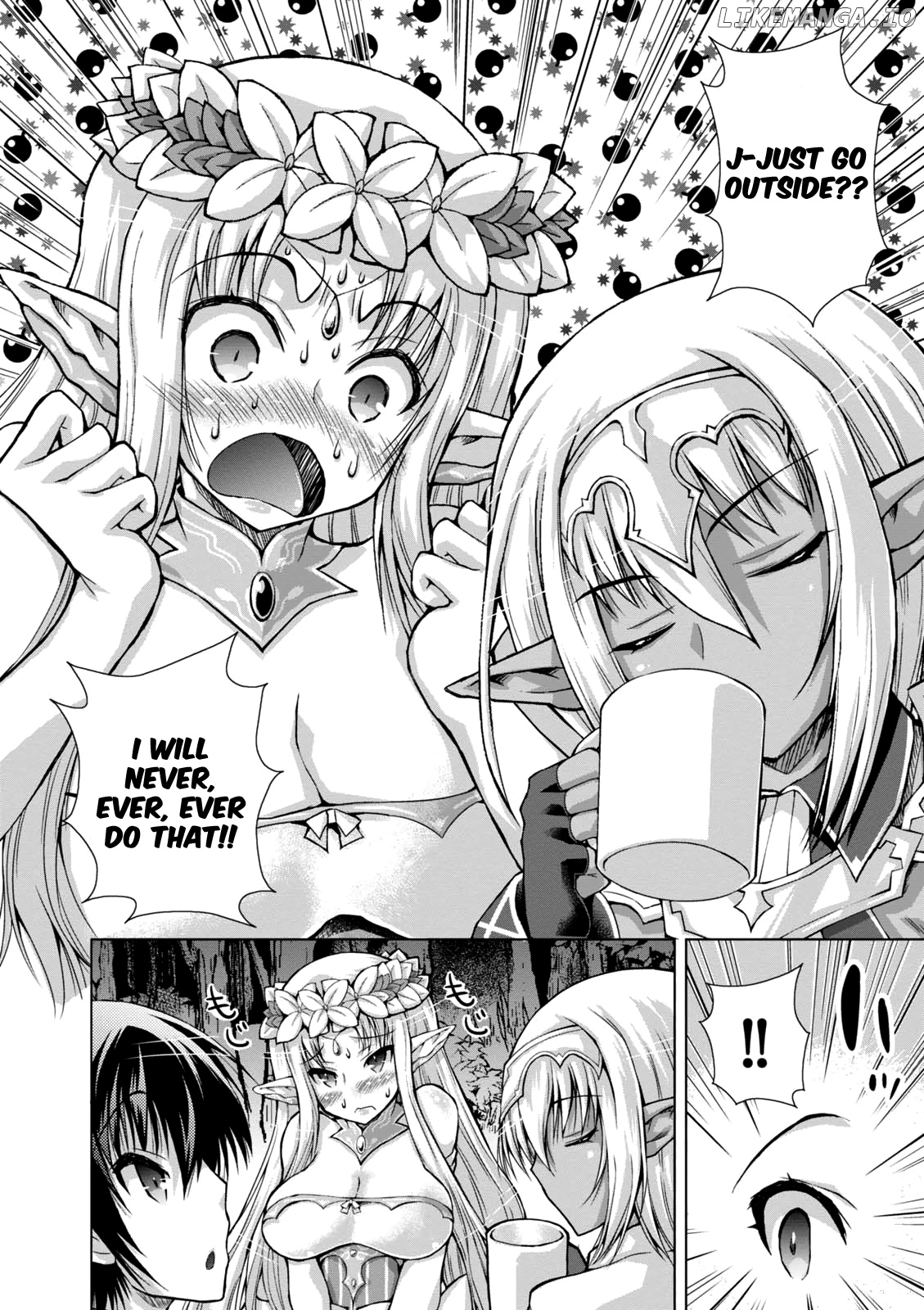 Gunota Ga Mahou Sekai Ni Tensei Shitara, Gendai Heiki De Guntai Harem O Tsukucchaimashita! chapter 30 - page 8