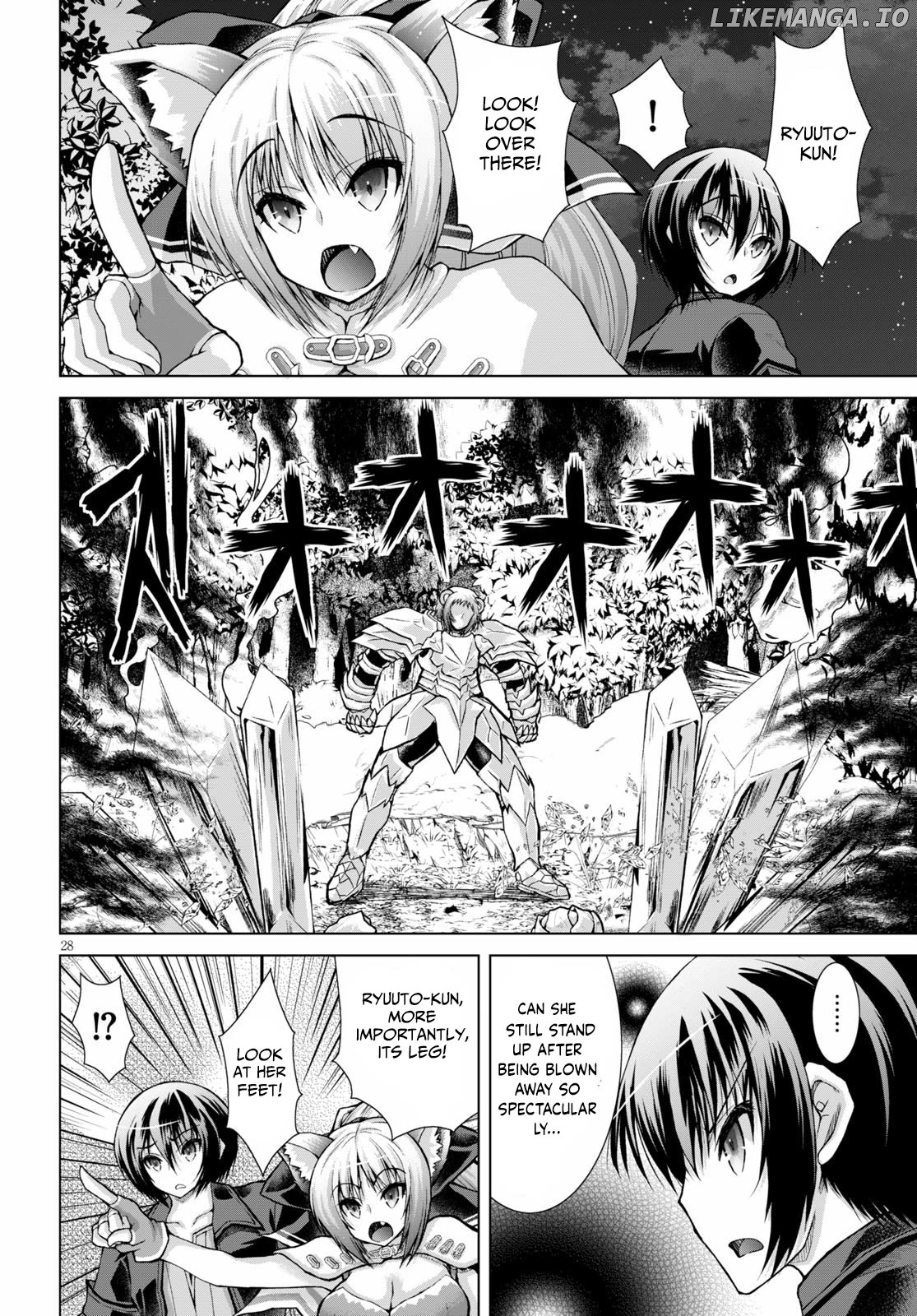 Gunota Ga Mahou Sekai Ni Tensei Shitara, Gendai Heiki De Guntai Harem O Tsukucchaimashita! chapter 58 - page 28