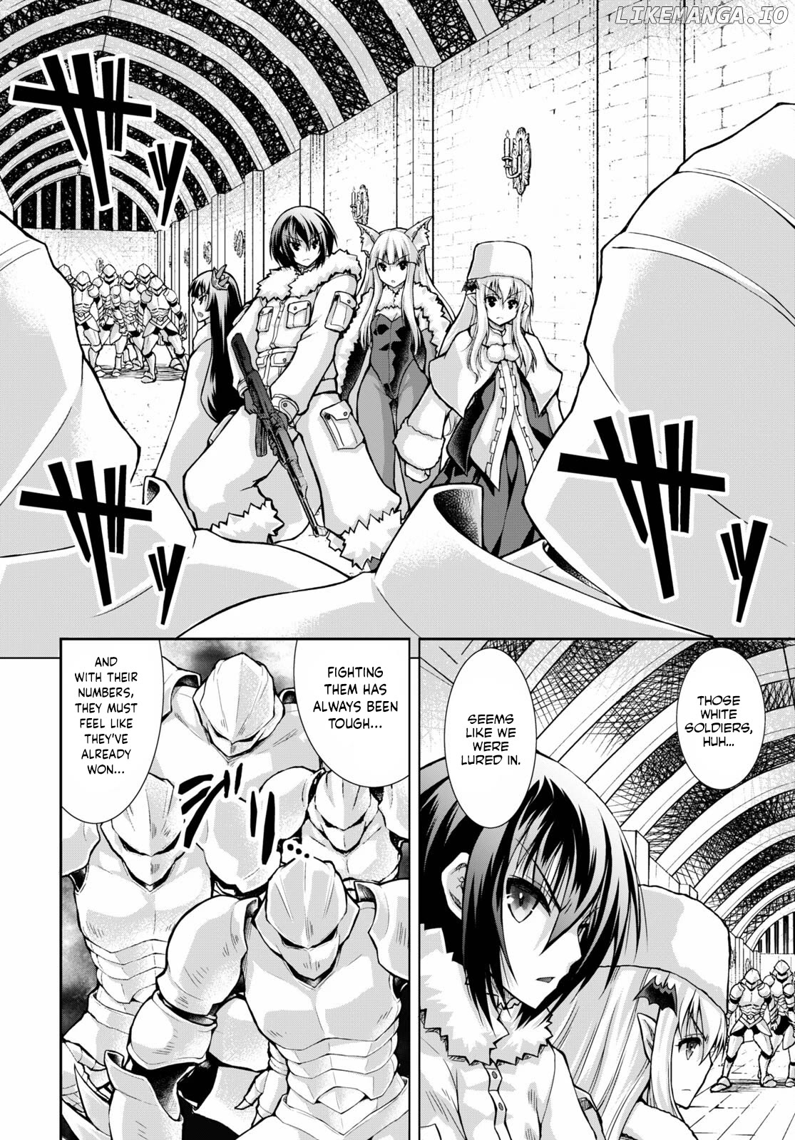 Gunota Ga Mahou Sekai Ni Tensei Shitara, Gendai Heiki De Guntai Harem O Tsukucchaimashita! Chapter 67 - page 3