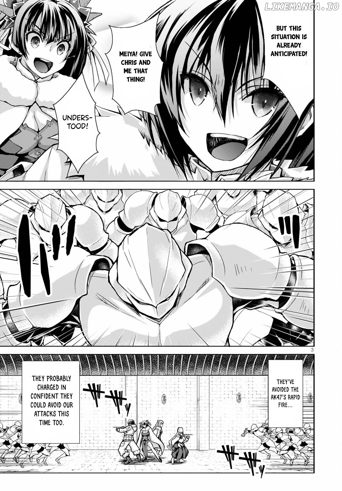 Gunota Ga Mahou Sekai Ni Tensei Shitara, Gendai Heiki De Guntai Harem O Tsukucchaimashita! Chapter 67 - page 4