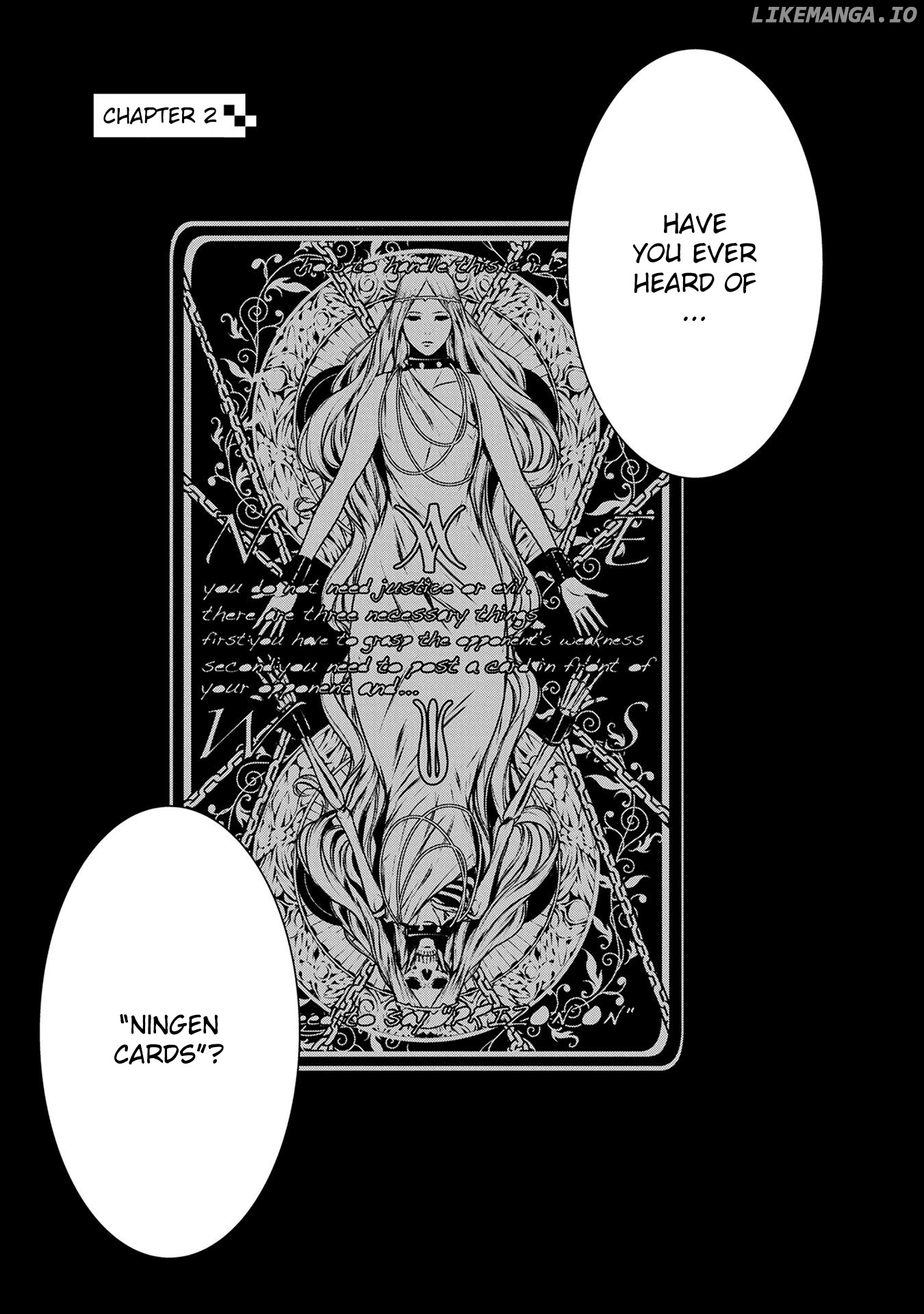 Ningen Card chapter 2 - page 2
