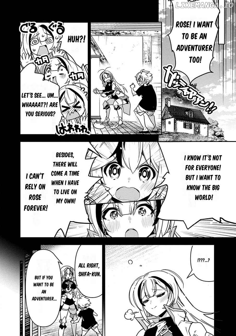 My younger brother became ridiculously strong when he trained as his sister told him chapter 1 - page 15