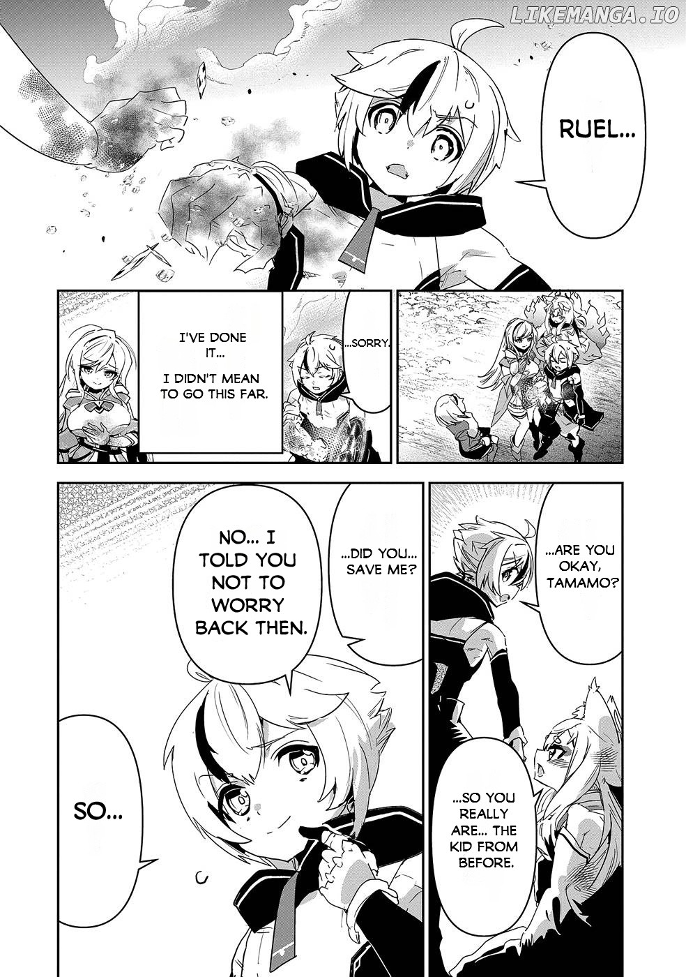 My younger brother became ridiculously strong when he trained as his sister told him chapter 9 - page 5