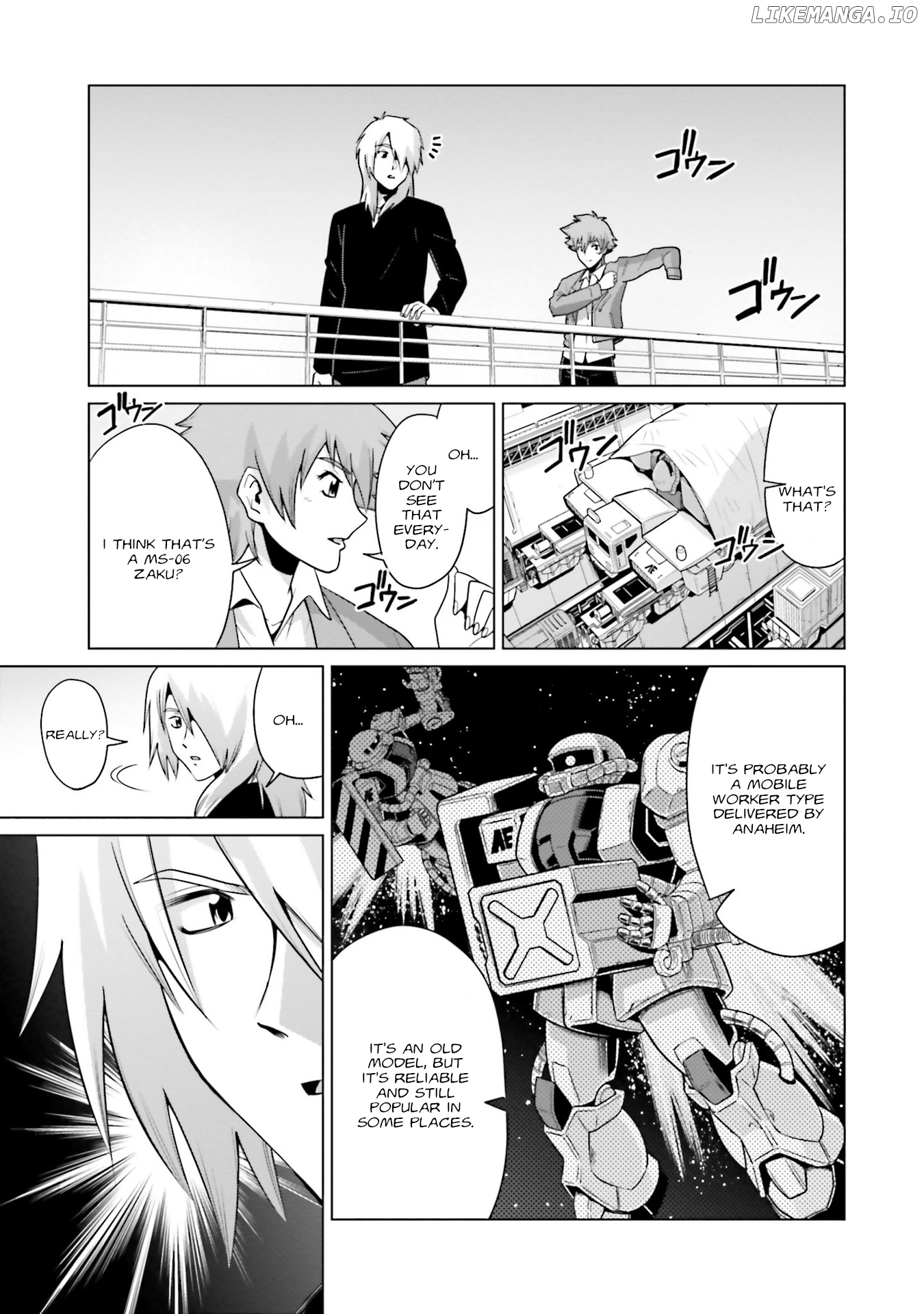 Mobile Suit Gundam F90 FF chapter 22 - page 23