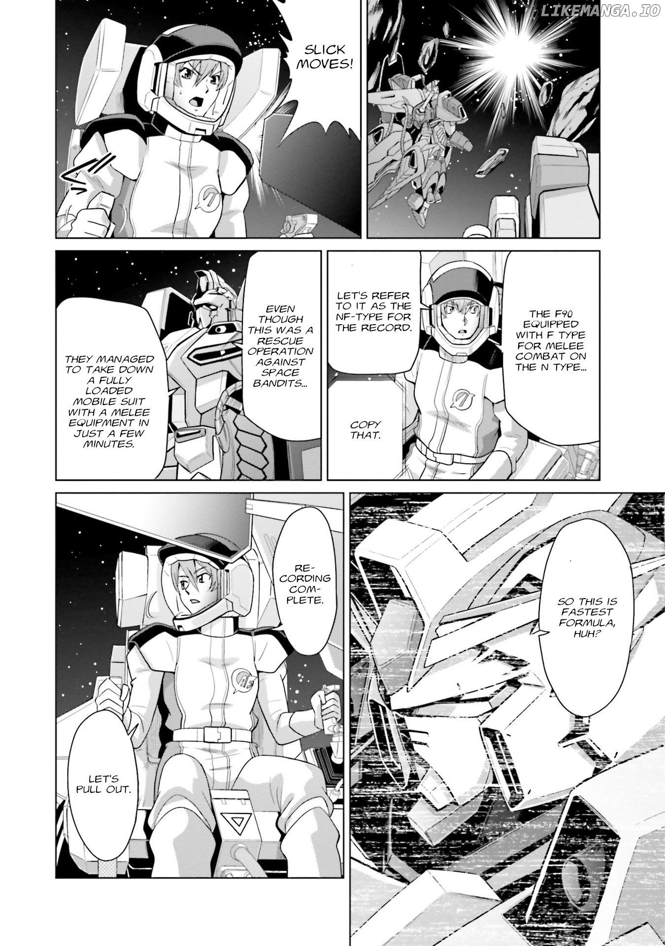Mobile Suit Gundam F90 FF chapter 19 - page 21