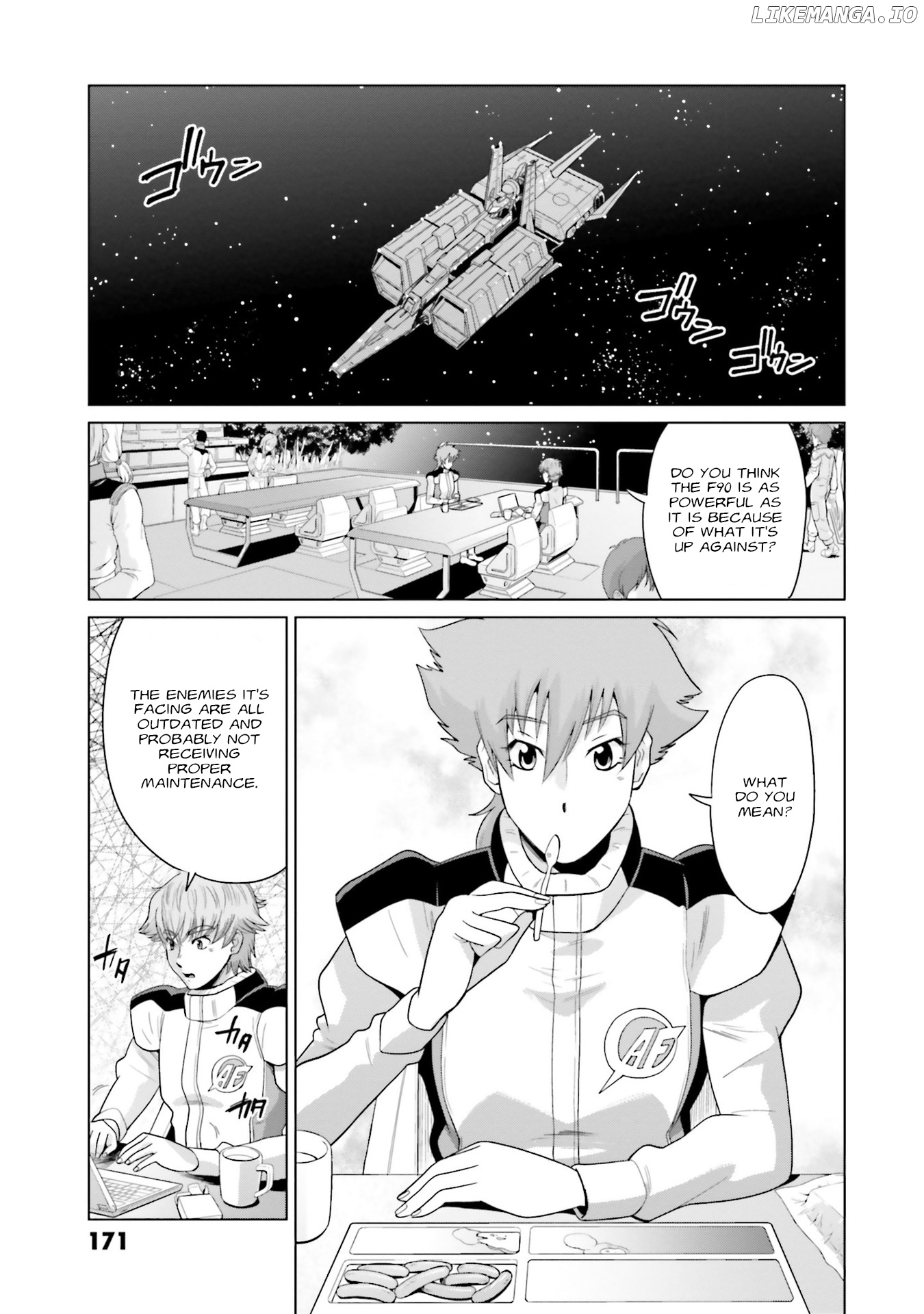 Mobile Suit Gundam F90 FF chapter 19 - page 28
