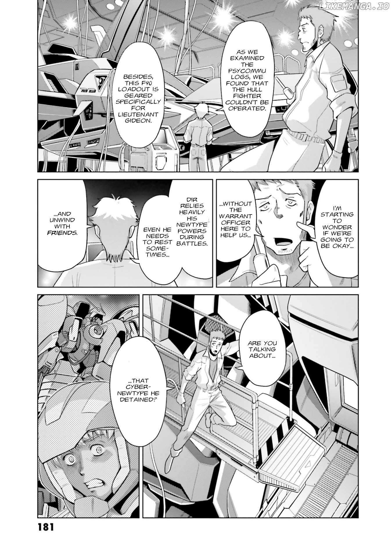 Mobile Suit Gundam F90 FF chapter 19 - page 38