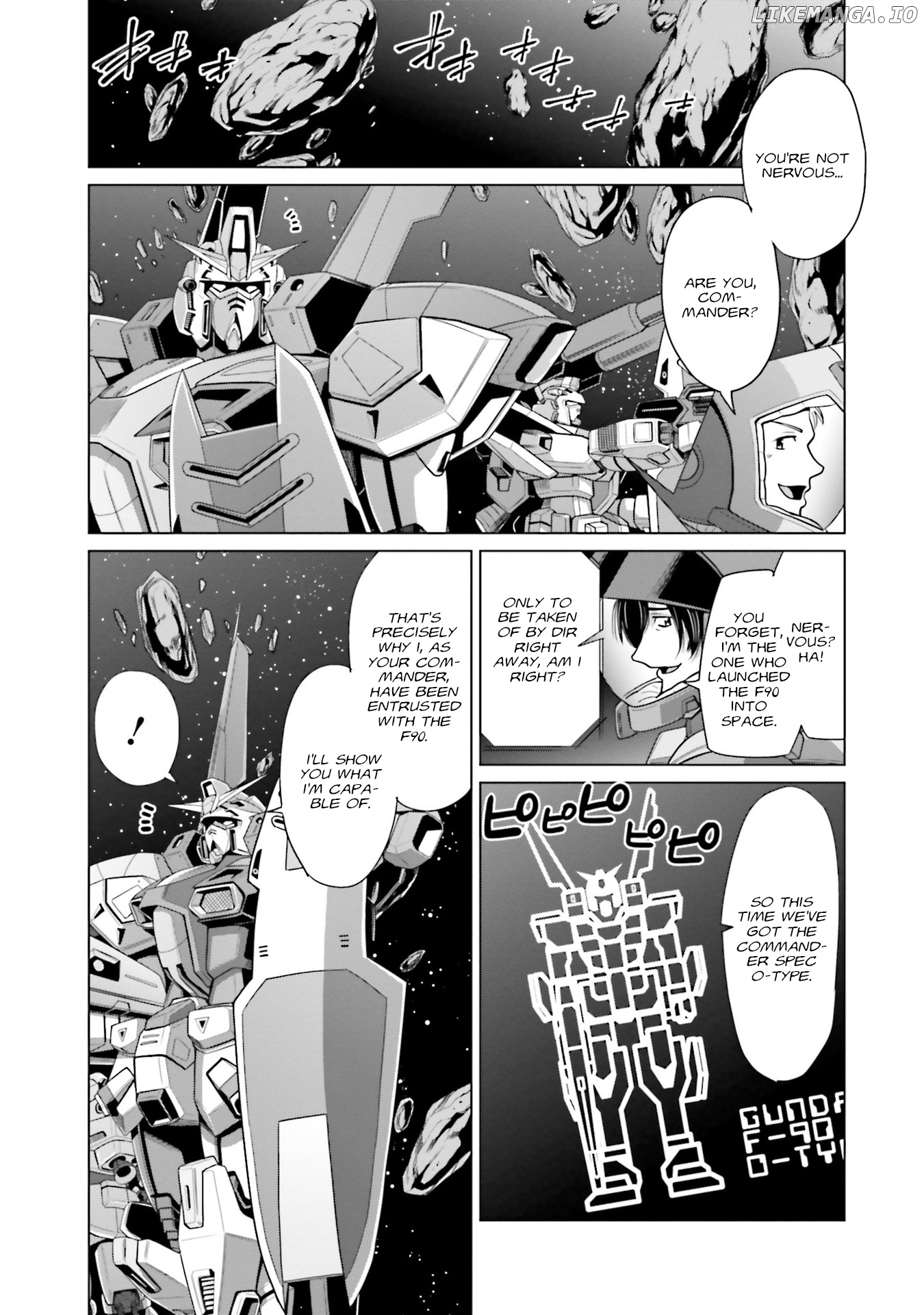 Mobile Suit Gundam F90 FF chapter 19 - page 40