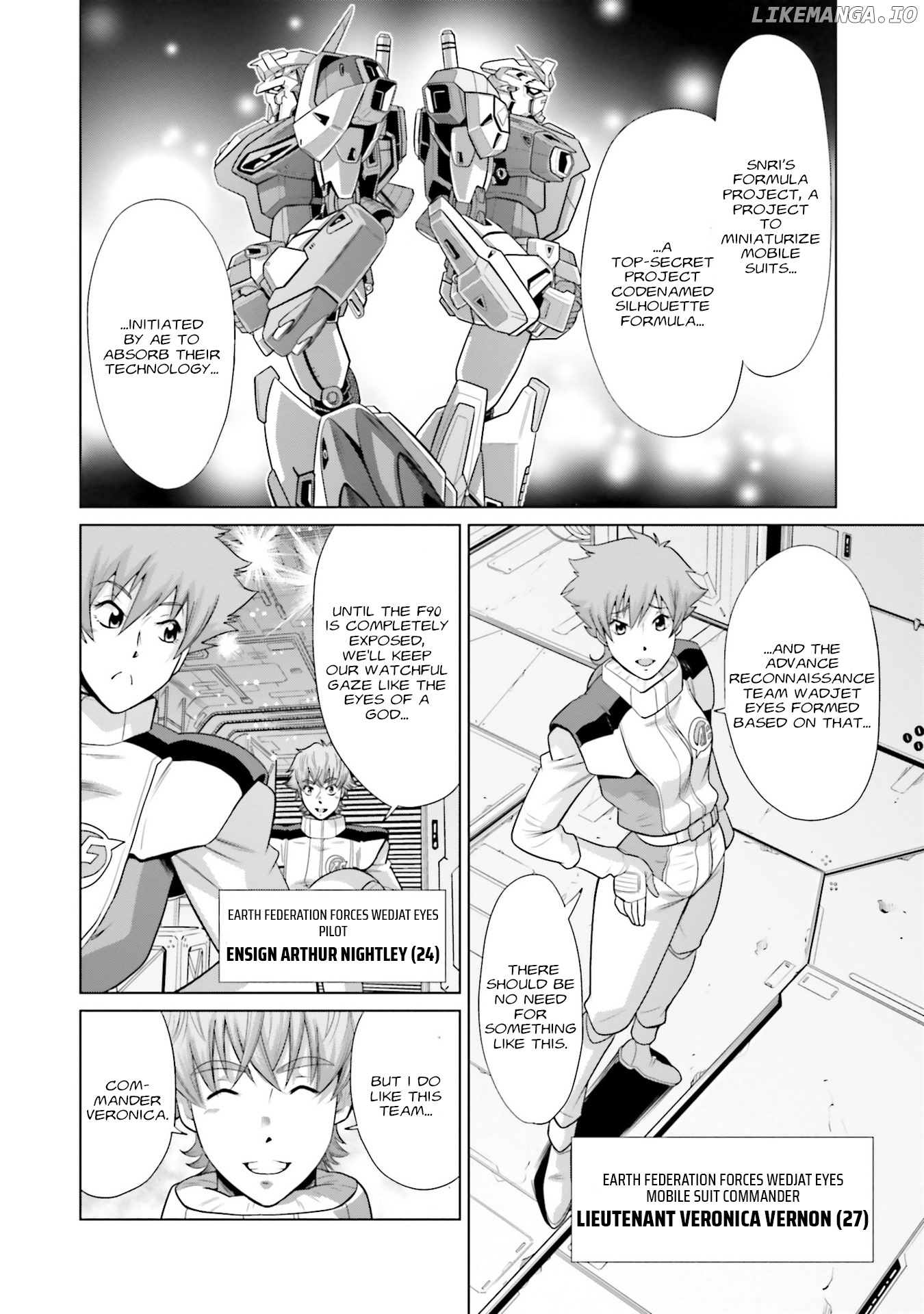 Mobile Suit Gundam F90 FF chapter 19 - page 7