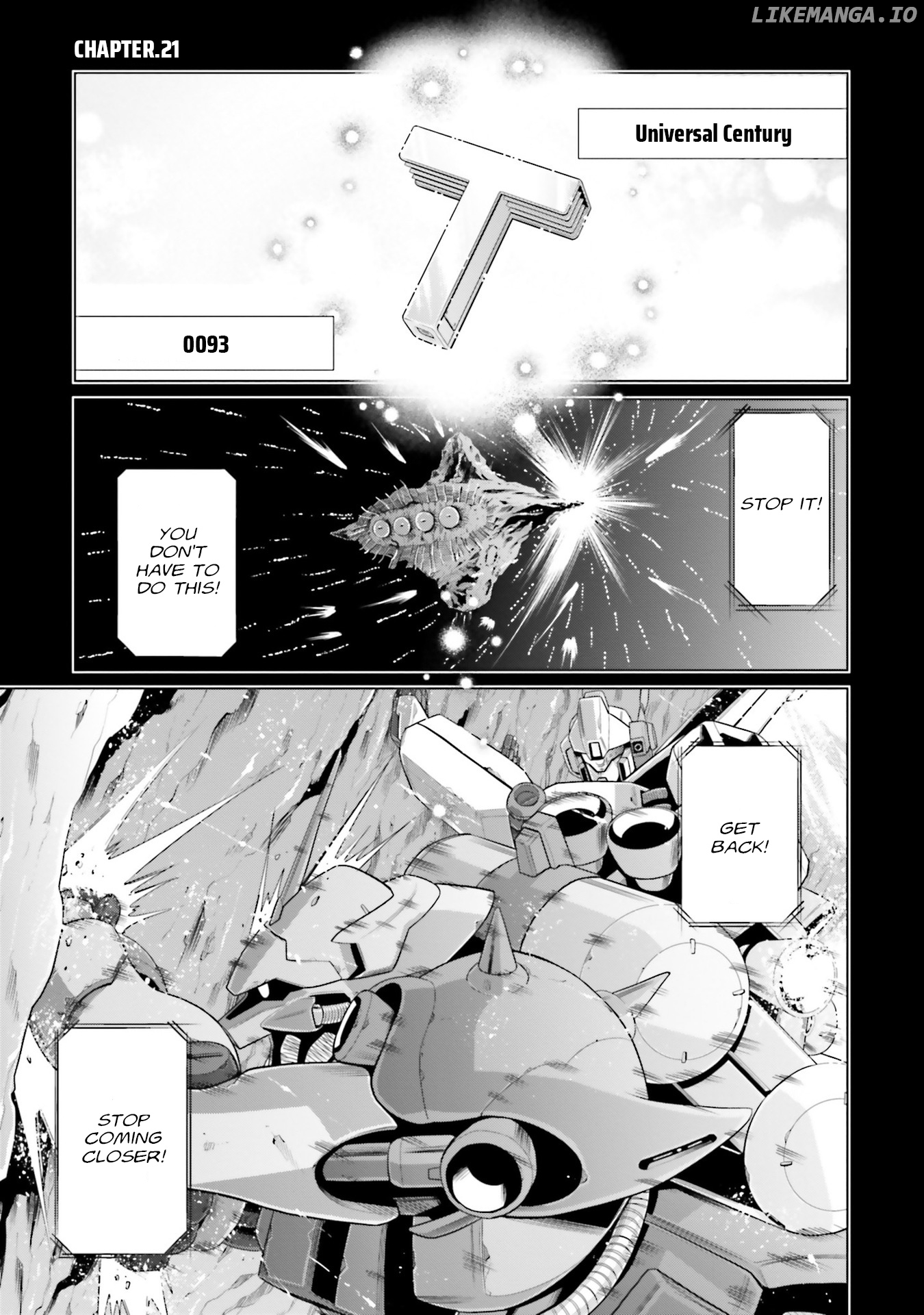 Mobile Suit Gundam F90 FF chapter 21 - page 1