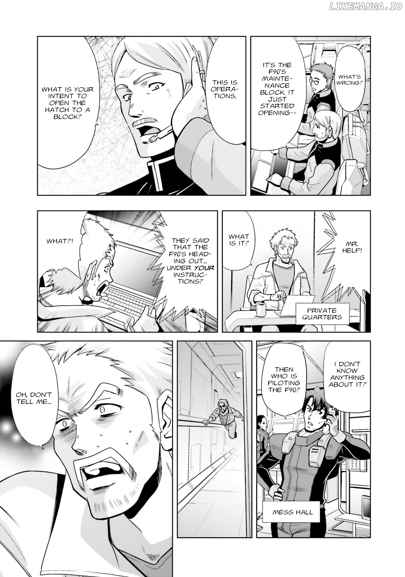 Mobile Suit Gundam F90 FF chapter 7 - page 18