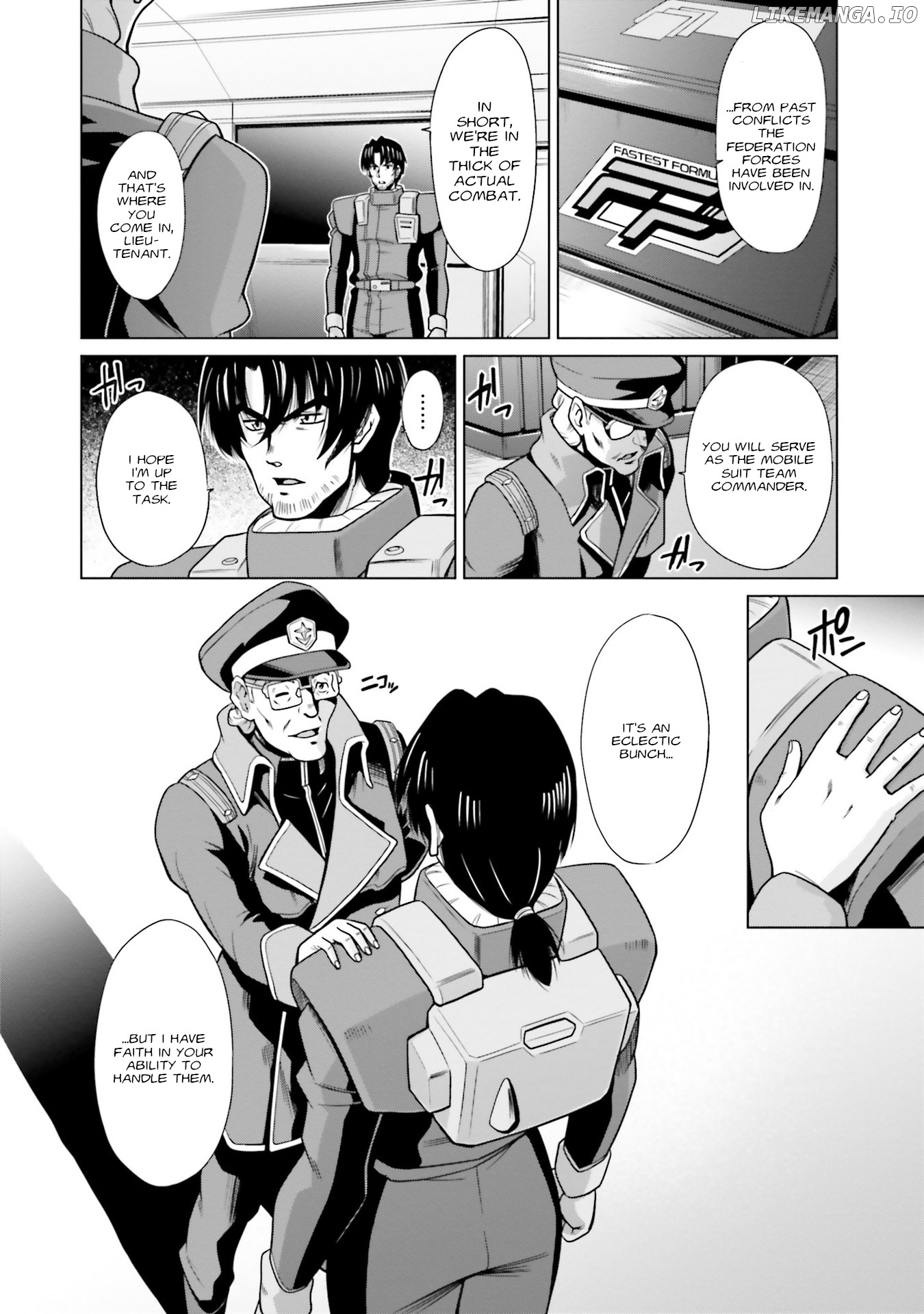 Mobile Suit Gundam F90 FF chapter 15 - page 10