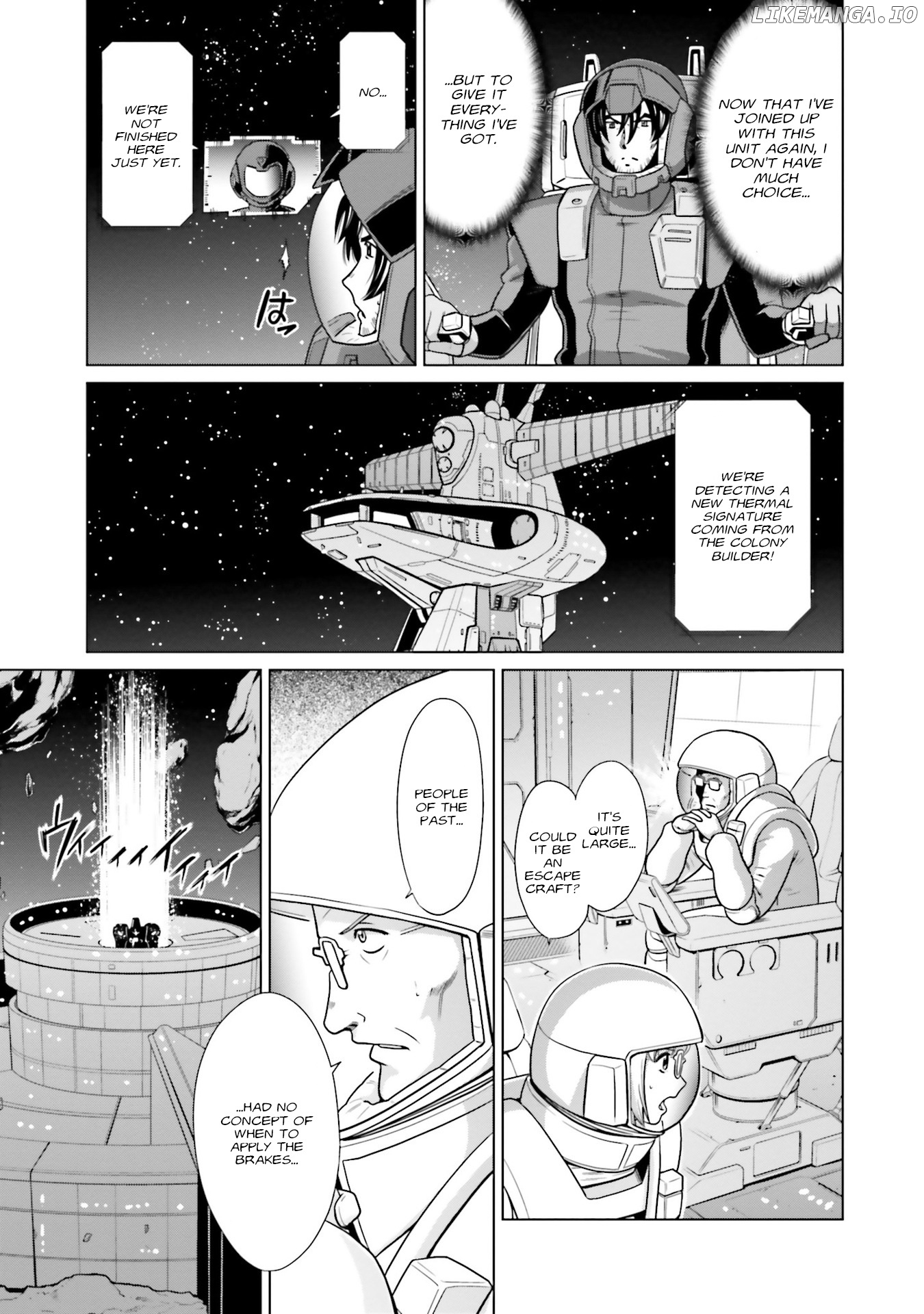 Mobile Suit Gundam F90 FF chapter 16 - page 35