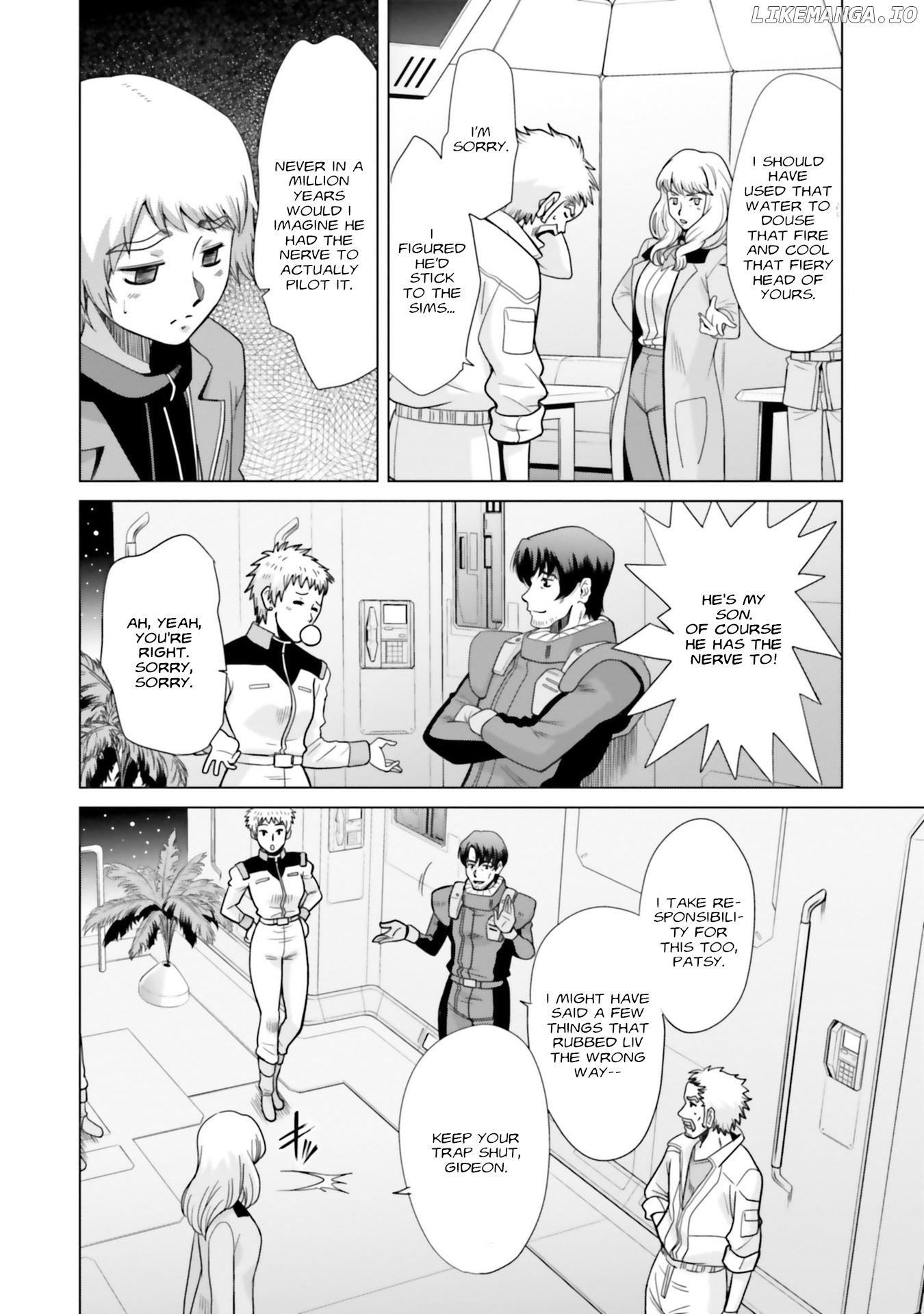 Mobile Suit Gundam F90 FF chapter 8 - page 21