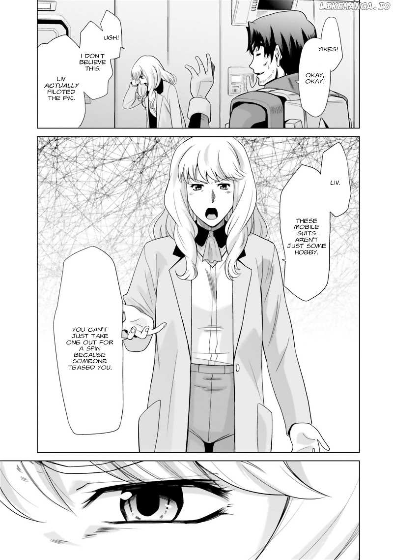 Mobile Suit Gundam F90 FF chapter 8 - page 22