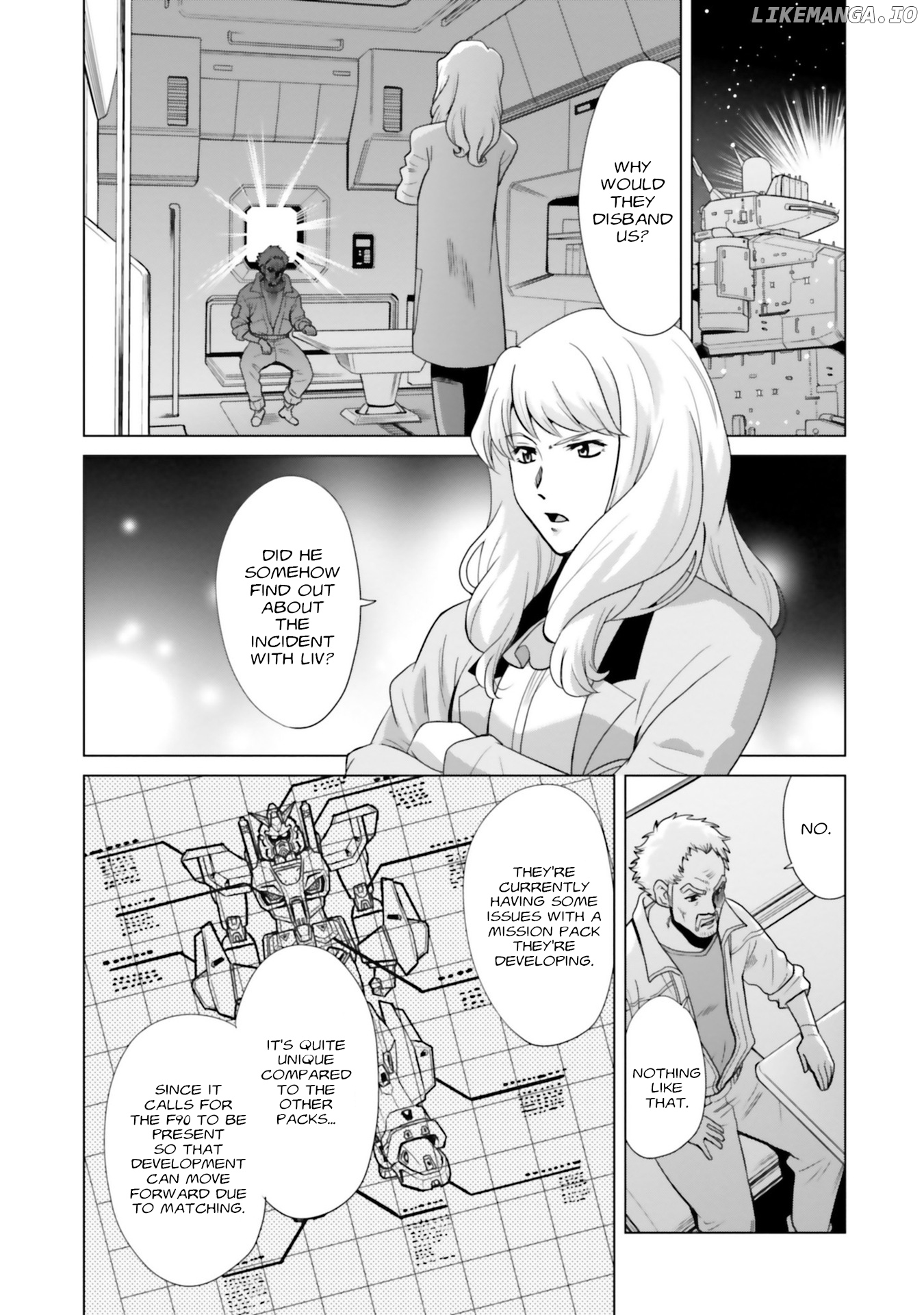 Mobile Suit Gundam F90 FF chapter 8 - page 28
