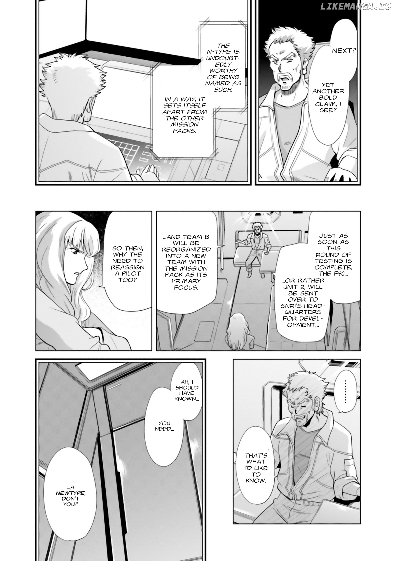 Mobile Suit Gundam F90 FF chapter 8 - page 30