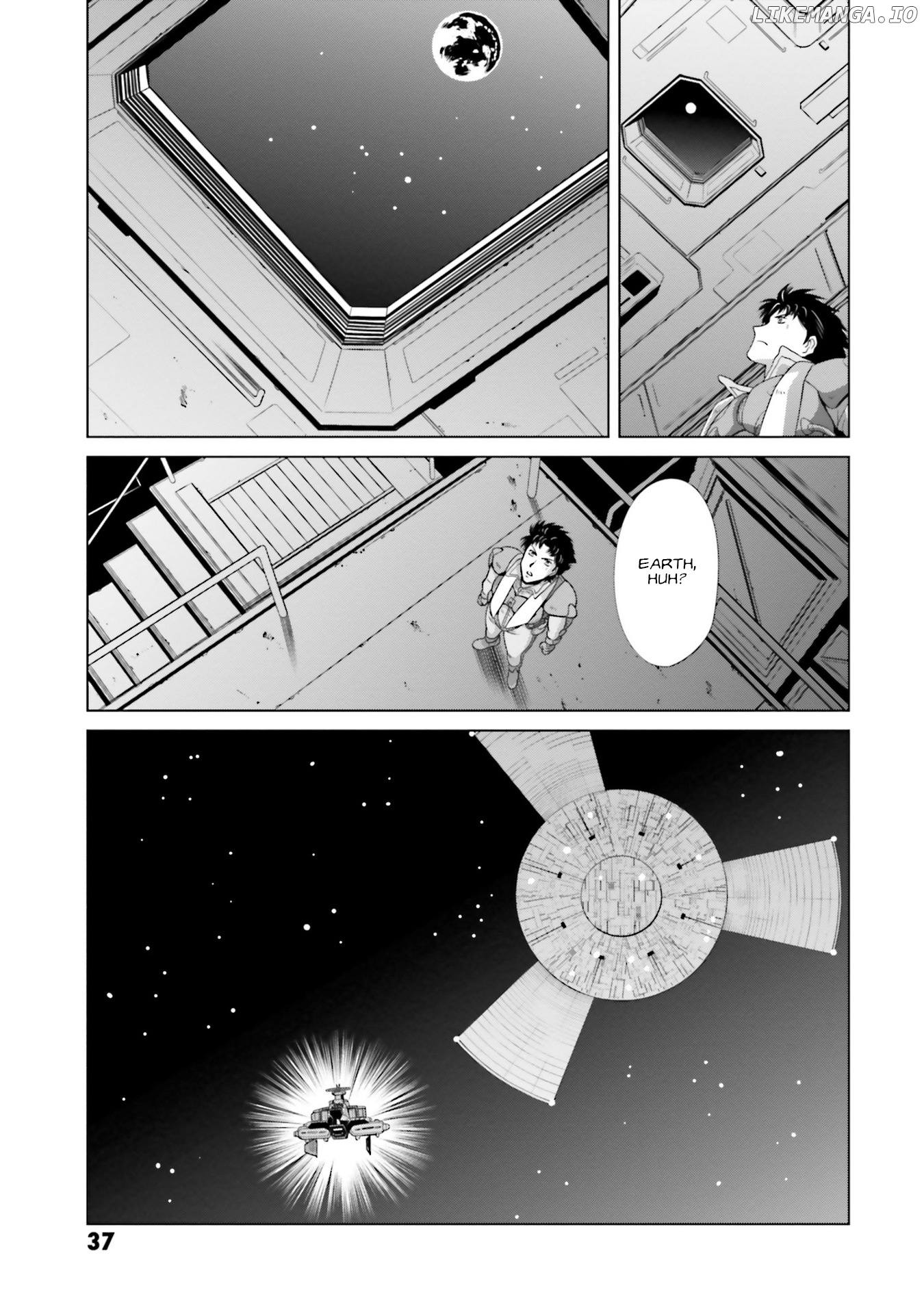 Mobile Suit Gundam F90 FF chapter 4.5 - page 37