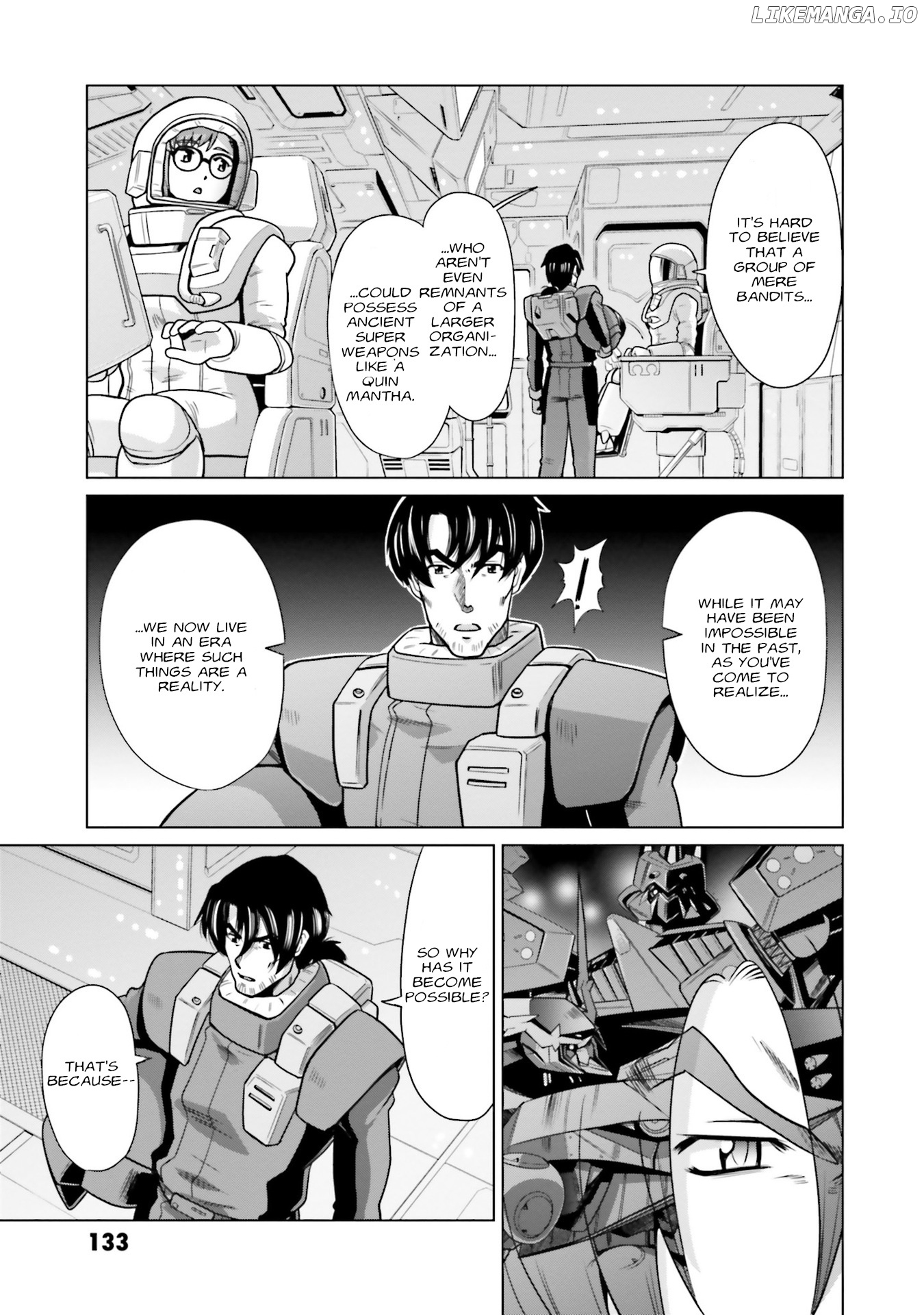 Mobile Suit Gundam F90 FF chapter 18 - page 28