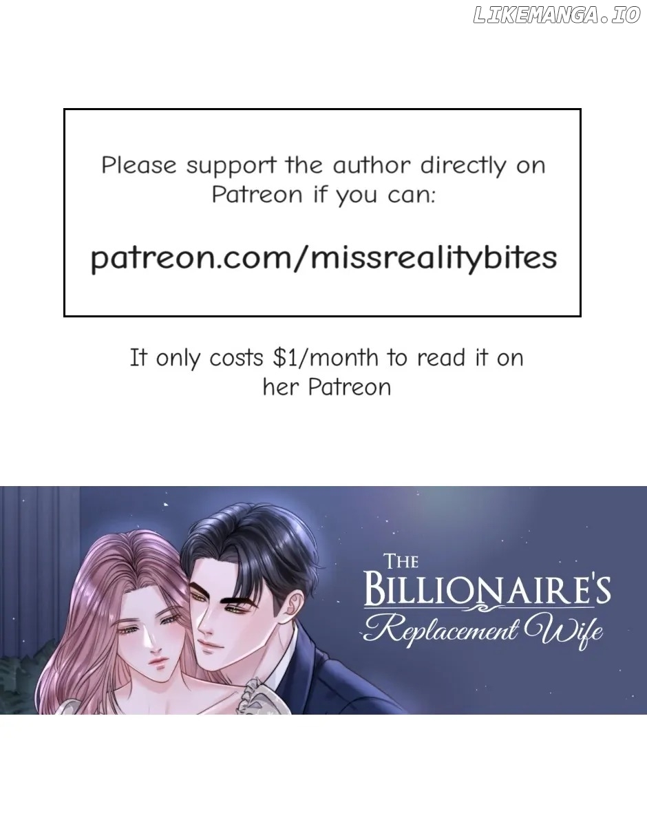 The Billionaire's Replacement Wife Chapter 1 - page 10