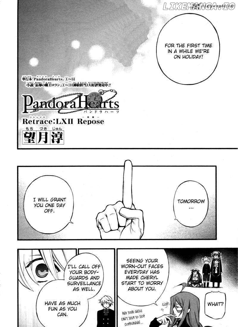 Pandora Hearts chapter 62 - page 6