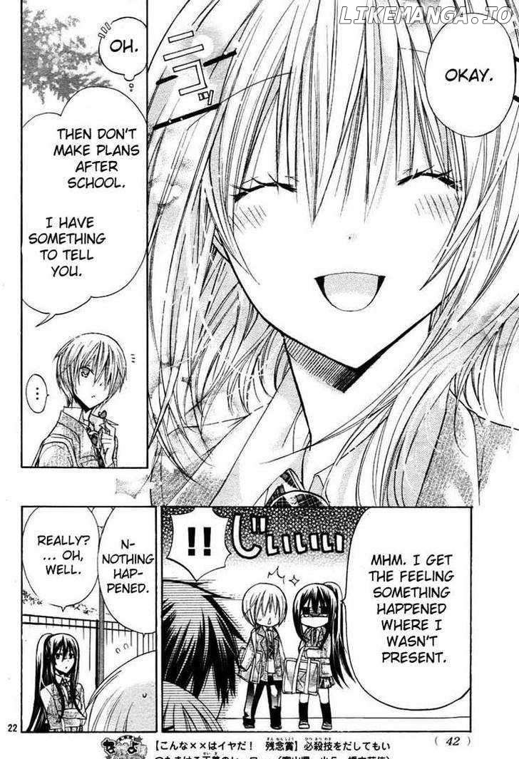 Watashi ni xx Shinasai! chapter 24 - page 22