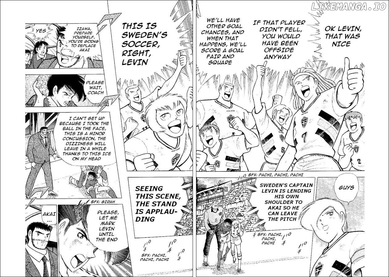 Captain Tsubasa World Youth chapter 60 - page 14