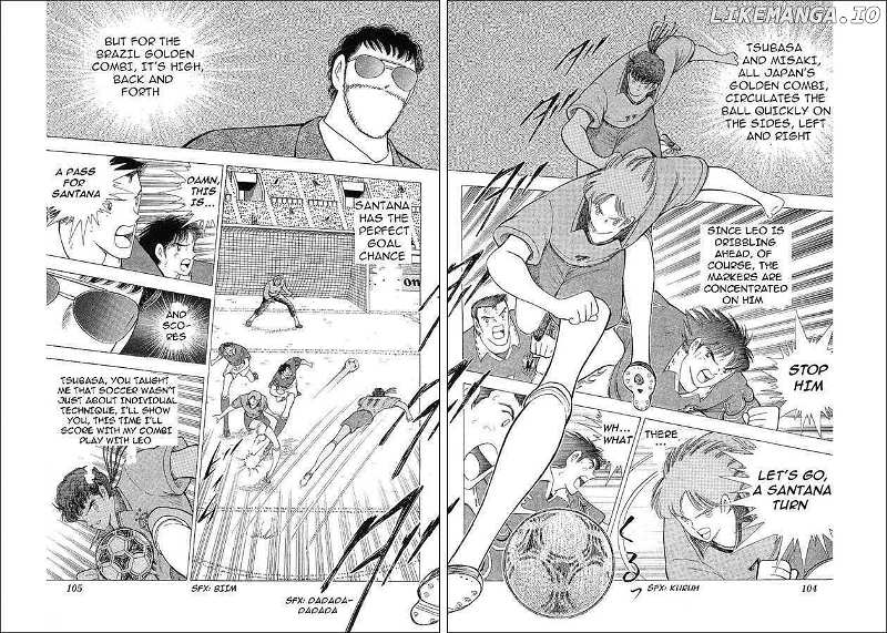 Captain Tsubasa World Youth chapter 62 - page 55