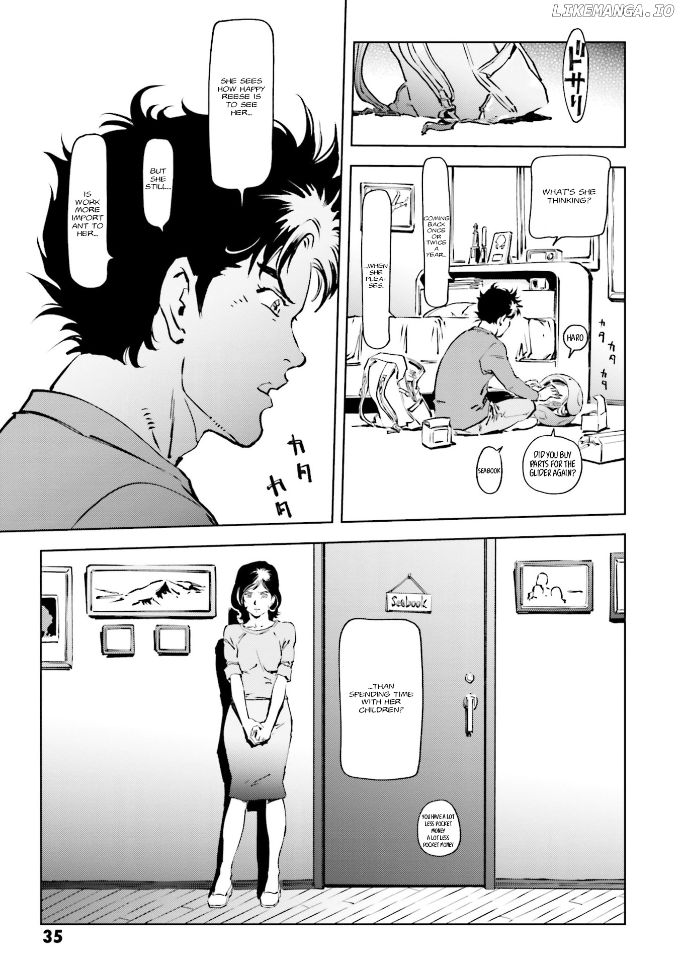 Mobile Suit Gundam F91 Prequel chapter 1 - page 34