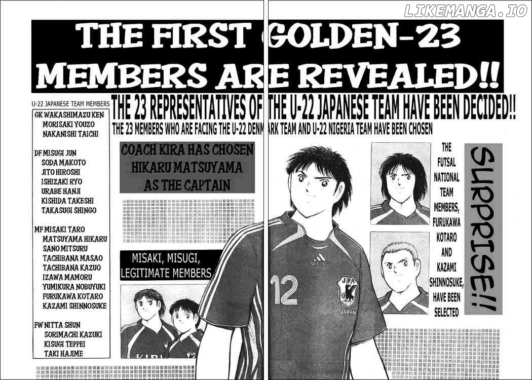 Captain Tsubasa Golden-23 chapter 14 - page 12