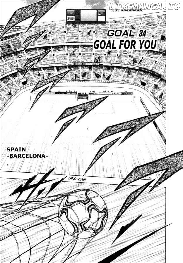 Captain Tsubasa Golden-23 chapter 34 - page 1