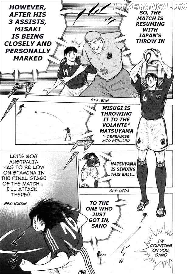 Captain Tsubasa Golden-23 chapter 107 - page 4