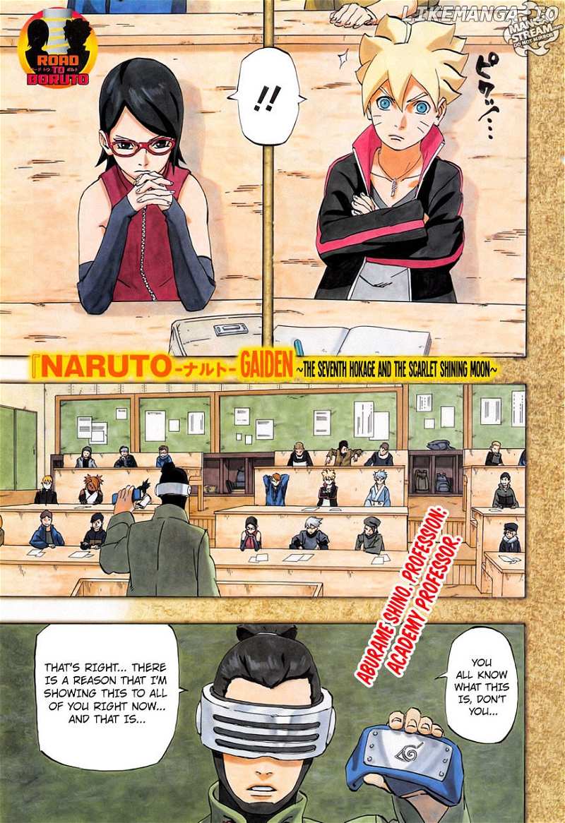 Naruto Gaiden: The Seventh Hokage chapter 1 - page 2