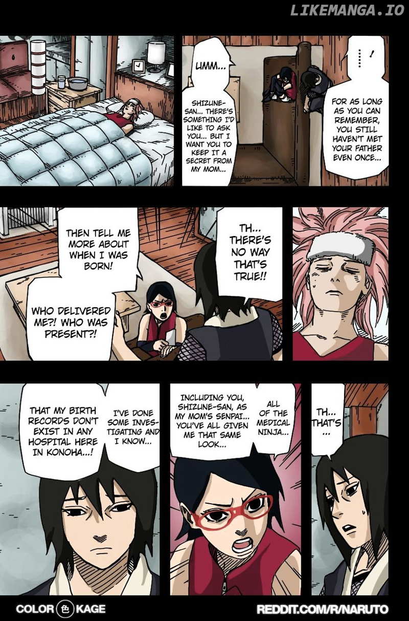 Naruto Gaiden: The Seventh Hokage chapter 2.1 - page 8