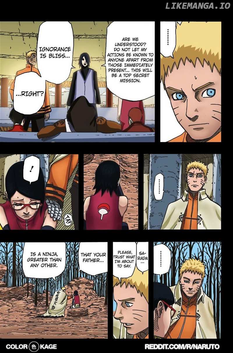 Naruto Gaiden: The Seventh Hokage chapter 5.1 - page 14