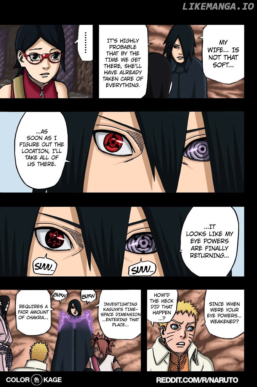 Naruto Gaiden: The Seventh Hokage chapter 8.1 - page 19