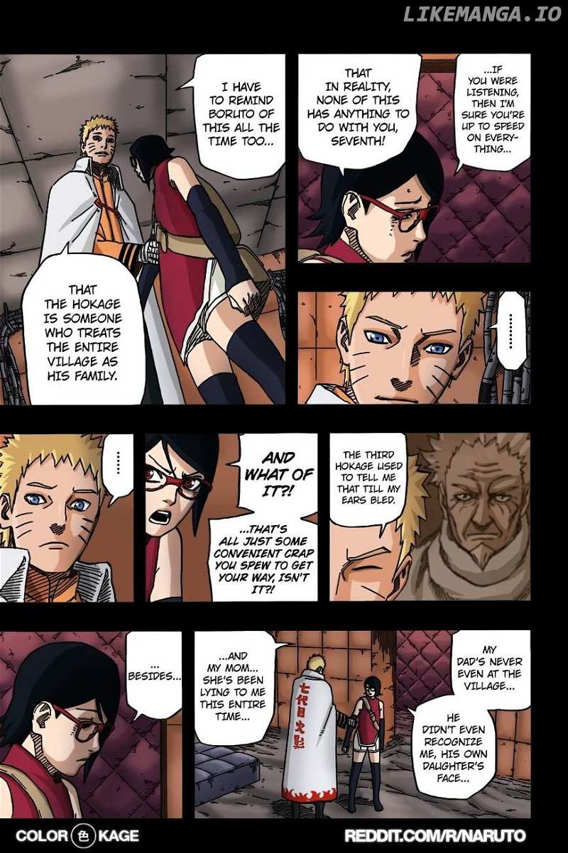 Naruto Gaiden: The Seventh Hokage chapter 8.1 - page 5