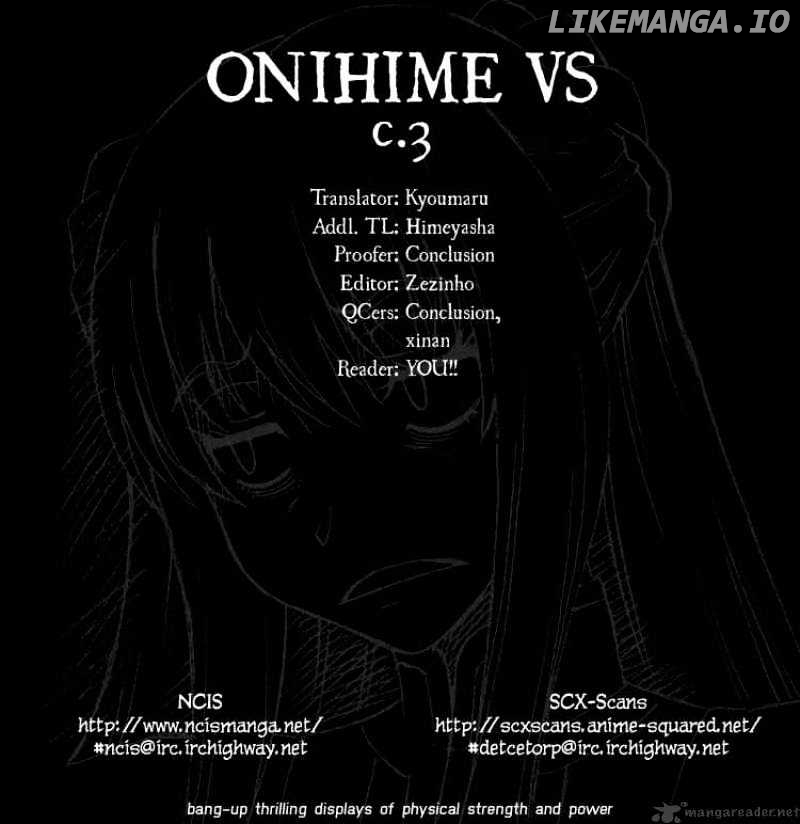 Onihime Vs chapter 3 - page 39