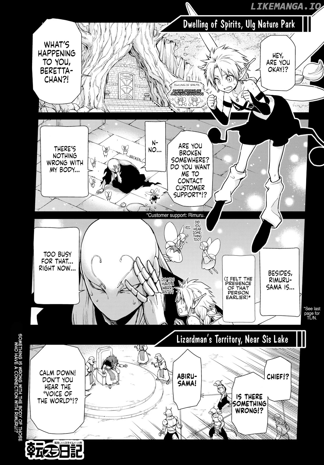 Tensura Nikki Tensei Shitara Slime Datta Ken chapter 60 - page 1