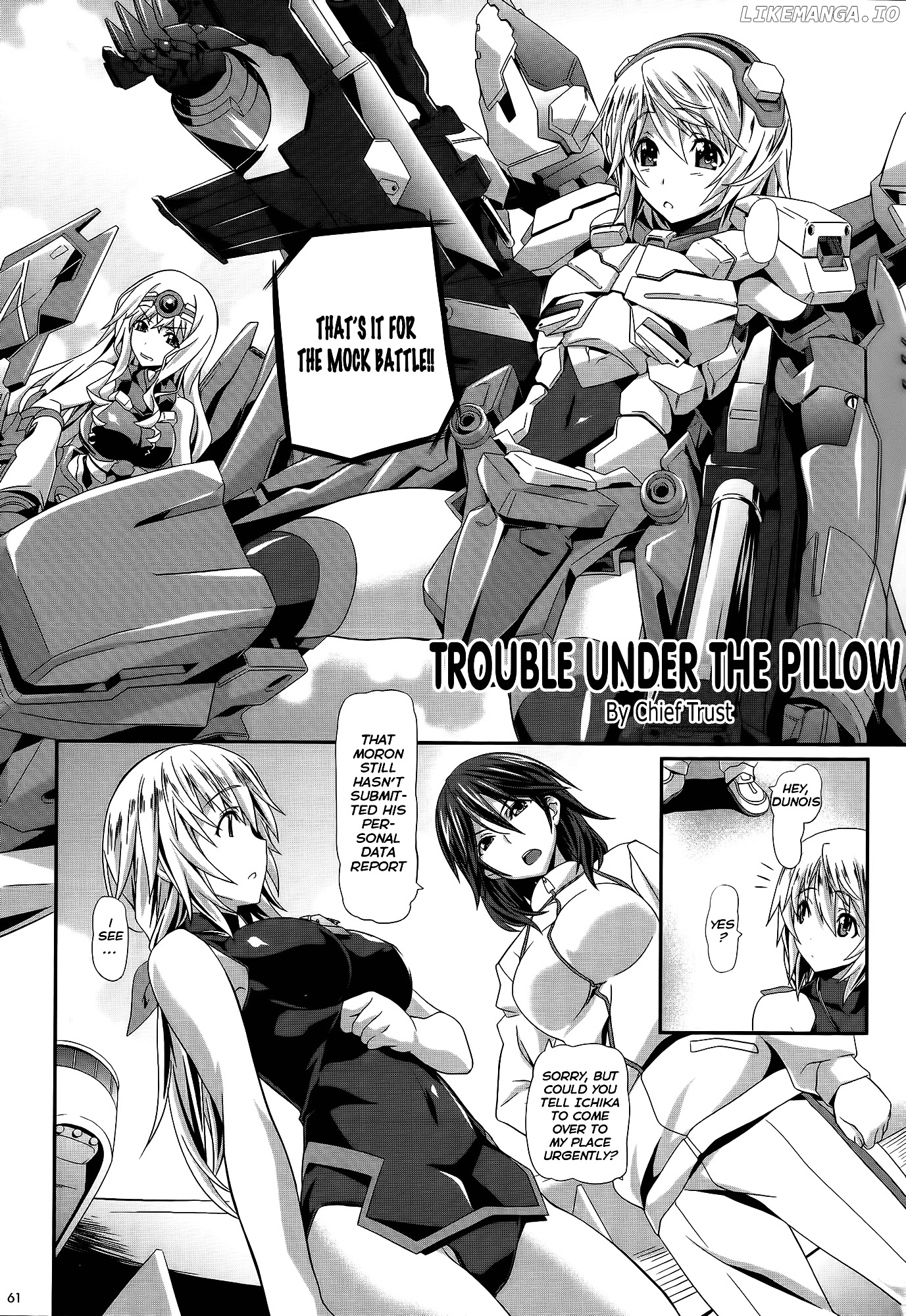 Infinite Stratos Comic Anthology chapter 11 - page 1