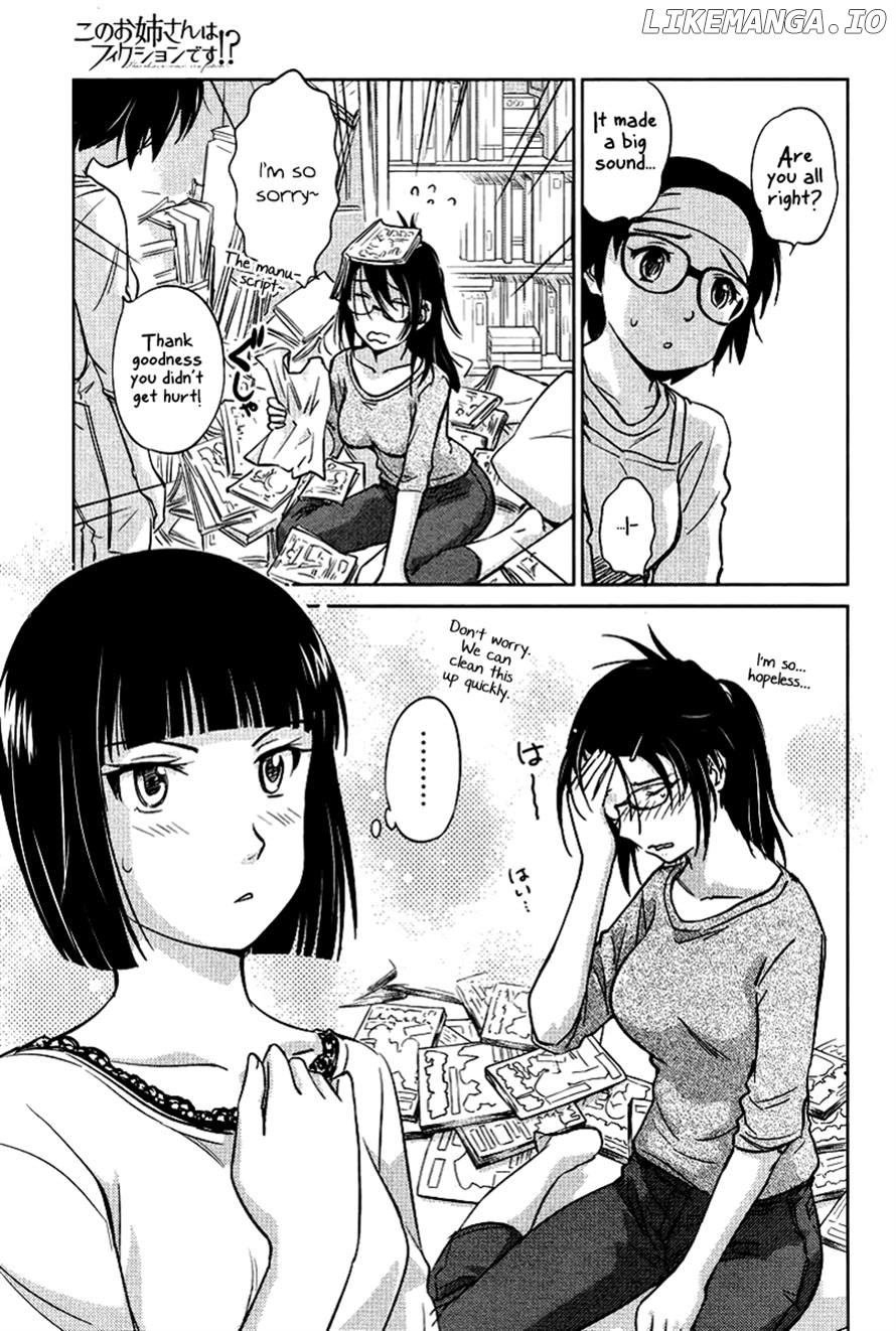 Kono Oneesan wa Fiction desu!? chapter 22 - page 13