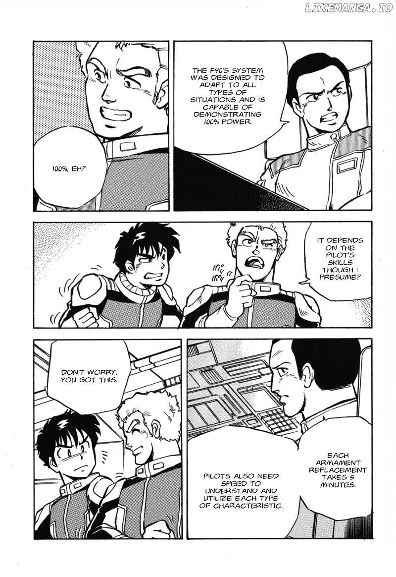 Mobile Suit Gundam F90 chapter 3 - page 7