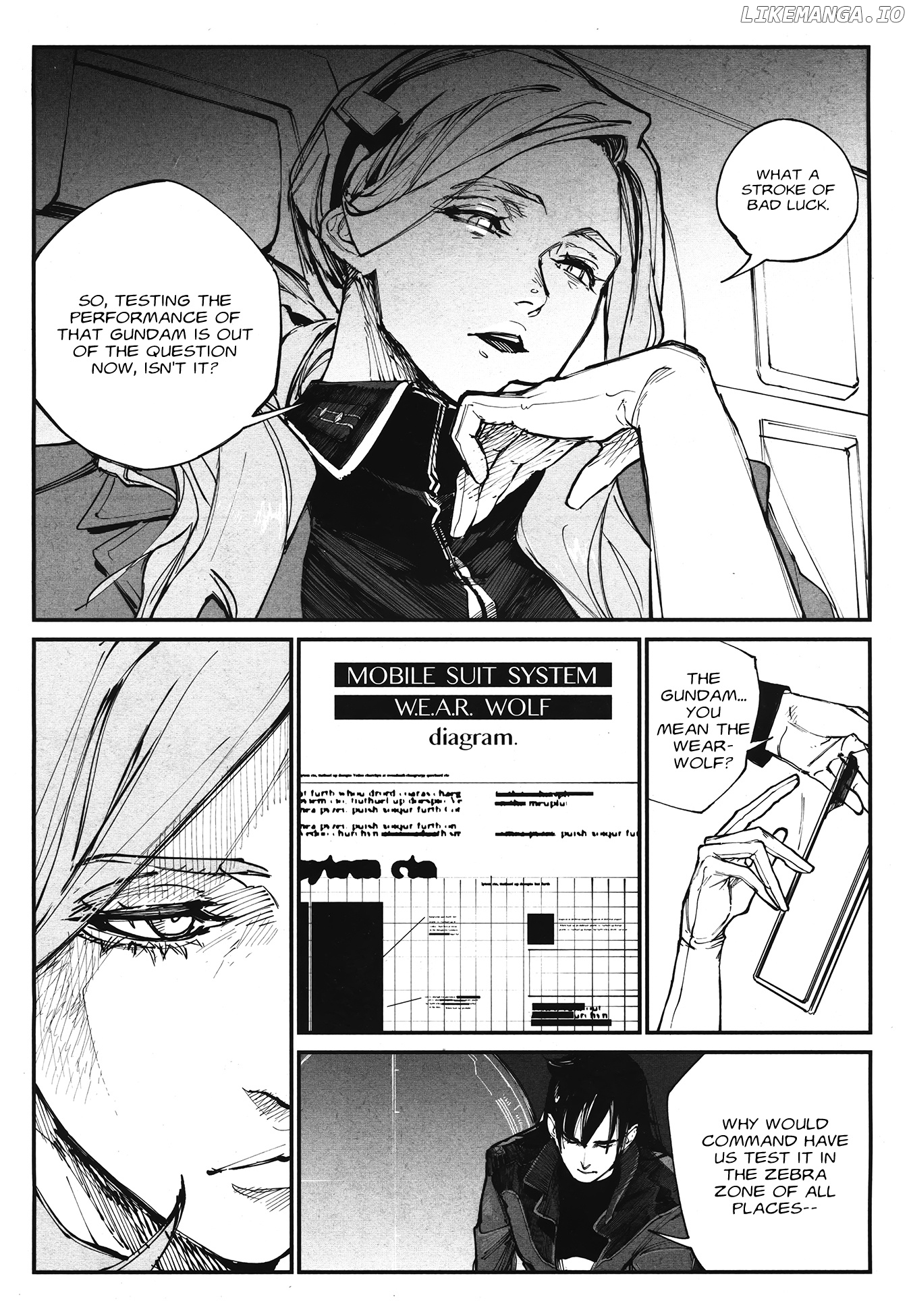 Mobile Suit Gundam Wearwolf chapter 1 - page 32