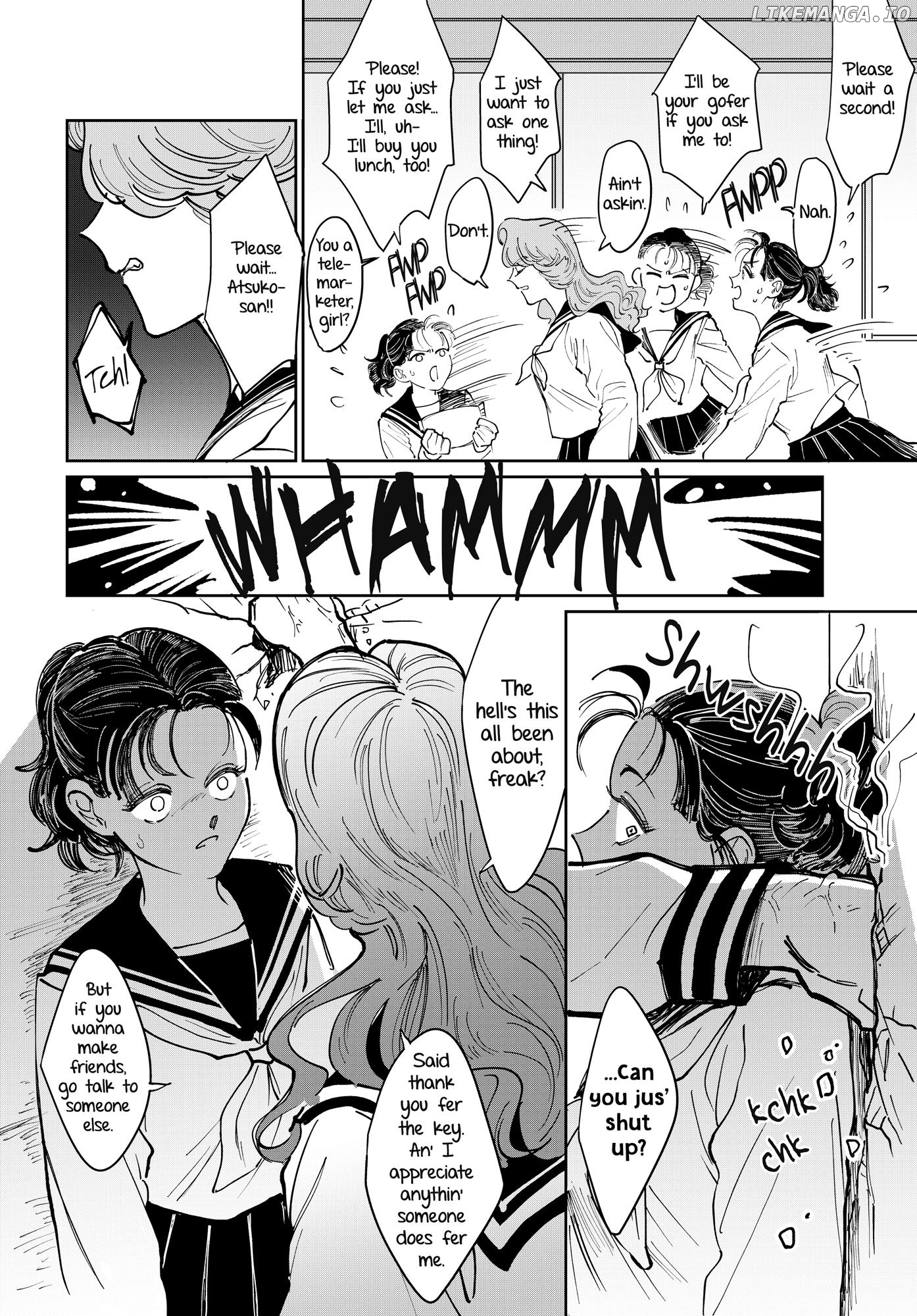 A Sukeban, A Transfer Student, And Their Silly Little Game chapter 2 - page 4